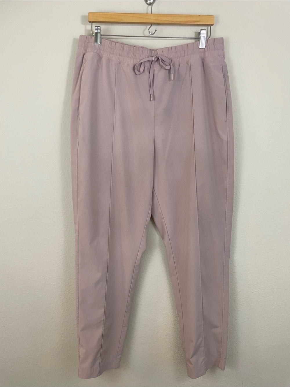 Johnny Was Calme Pink Mauve Elements Drawstring Pull On track Pants Size XL - Picture 2 of 5